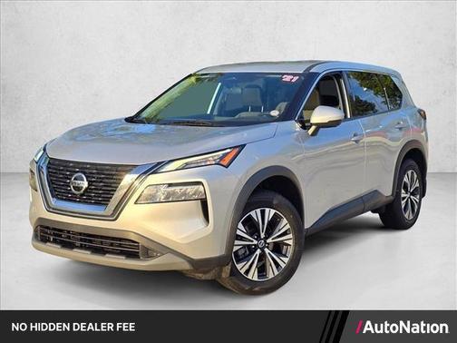 Brilliant Silver Metallic 2021 Nissan Rogue SV