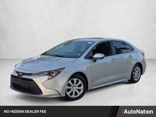 Classic Silver Metallic 2025 Toyota Corolla LE