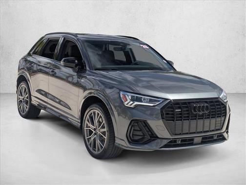 Gray 2025 Audi Q3 45 S line Premium Plus
