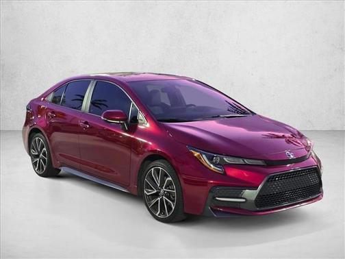 Ruby Flare Pearl 2022 Toyota Corolla SE