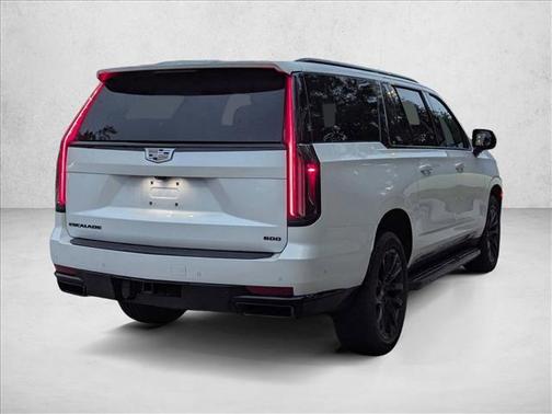 Crystal White Tricoat 2021 Cadillac Escalade ESV Sport