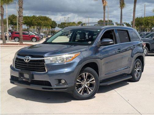 Shoreline Blue Pearl 2016 Toyota Highlander XLE