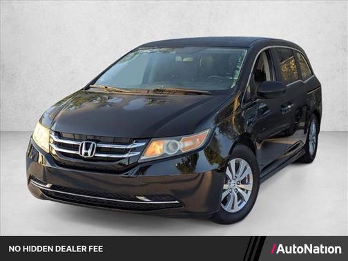 Crystal Black Pearl 2016 Honda Odyssey EX-L