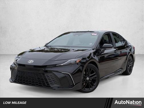 Midnight Black Metallic 2026 Toyota Camry SE