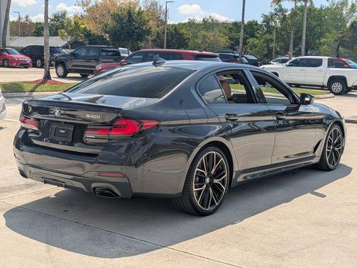 Dark Graphite Metallic 2023 BMW 540 i