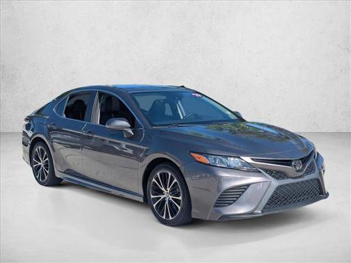 Predawn Gray Mica 2019 Toyota Camry SE