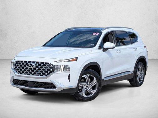 Serenity White Pearl 2023 Hyundai SANTA FE SEL 2.4