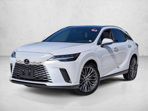 Eminent White Pearl 2023 Lexus RX 350h Luxury