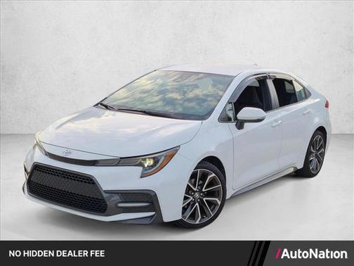 Super White 2020 Toyota Corolla SE