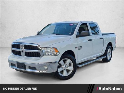 Bright White Clearcoat 2021 RAM 1500 Tradesman