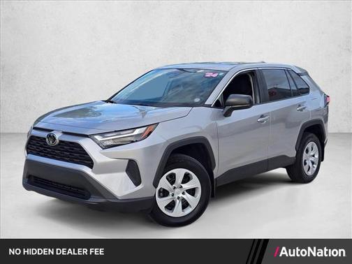 Silver Sky Metallic 2024 Toyota RAV4 LE