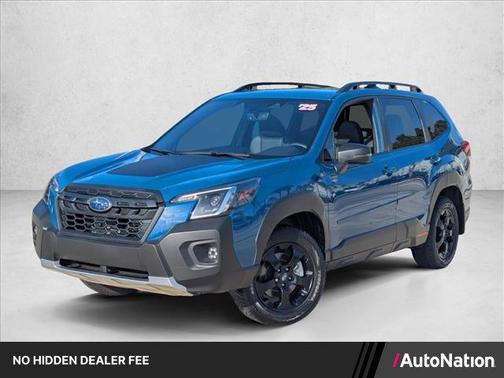 Geyser Blue 2025 Subaru Forester Wilderness