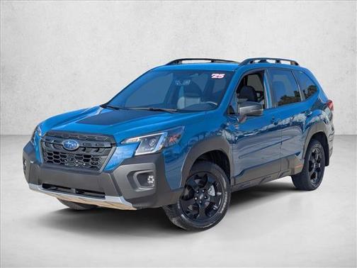 Geyser Blue 2025 Subaru Forester Wilderness