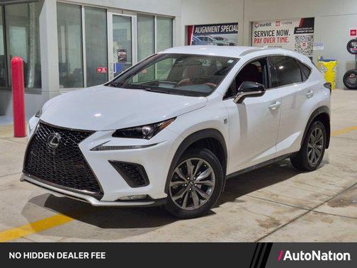 Ultra White 2021 Lexus NX 300 F Sport