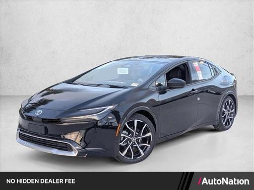 Midnight Black Metallic 2026 Toyota Prius Plug-In Hybrid XSE Premium