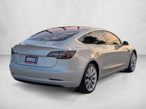 Silver 2018 Tesla Model 3 Long Range