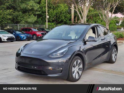 Stealth Grey 2024 Tesla Model Y Long Range Dual Motor All-Wheel Drive