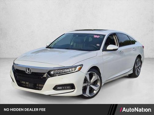Platinum White Pearl 2020 Honda Accord Touring 2.0T