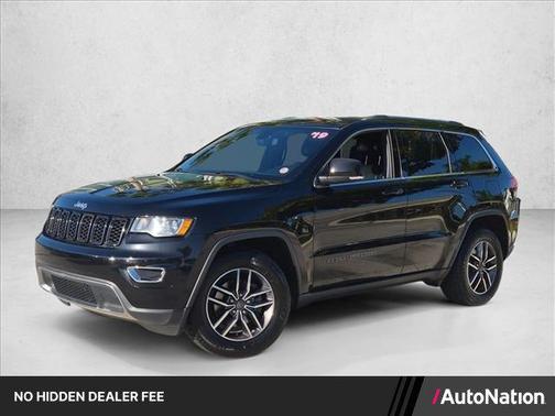 Diamond Black Crystal Pearlcoat 2019 Jeep Grand Cherokee Limited