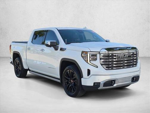Summit White 2022 GMC Sierra 1500 Denali