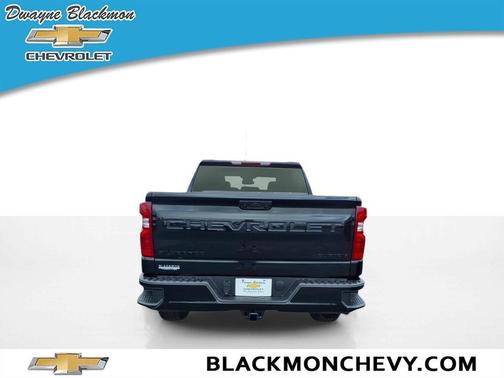 Black 2026 Chevrolet Silverado 1500 Custom