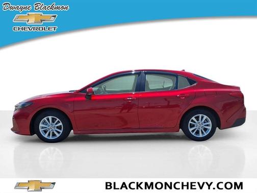Red 2025 Toyota Camry LE
