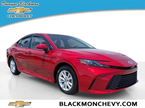 Red 2025 Toyota Camry LE