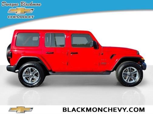 Firecracker Red Clearcoat 2021 Jeep Wrangler Unlimited Sahara