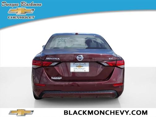 Rosewood Metallic 2023 Nissan Sentra SV