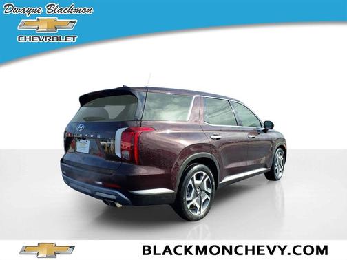 Burgundy 2023 Hyundai PALISADE SEL