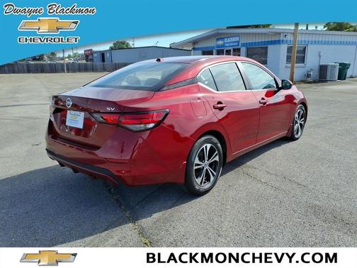 Scarlet Ember 2020 Nissan Sentra SV