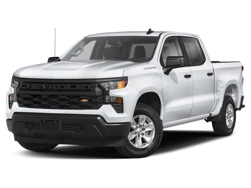 Summit White 2026 Chevrolet Silverado 1500 Custom