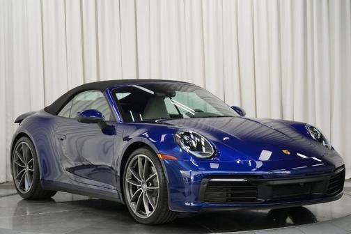 Gentian Blue Metallic 2023 Porsche 911 Carrera