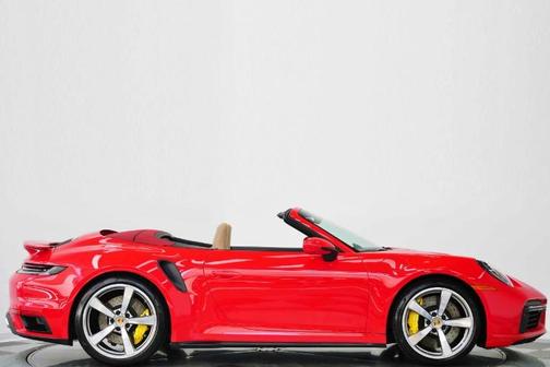 Red 2023 Porsche 911 Turbo