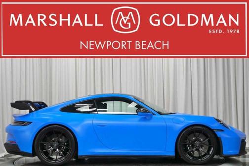 Shark Blue 2022 Porsche 911 GT3-FULL MATTE PPF ROOF AND MIRRORS DEVIATING STIT
