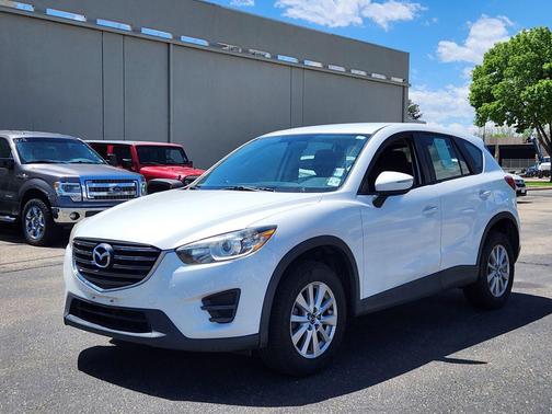Crystal White Pearl Mica 2016 Mazda CX-5 Sport