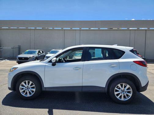 Crystal White Pearl Mica 2016 Mazda CX-5 Sport
