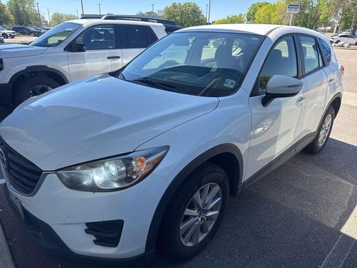 Crystal White Pearl Mica 2016 Mazda CX-5 Sport