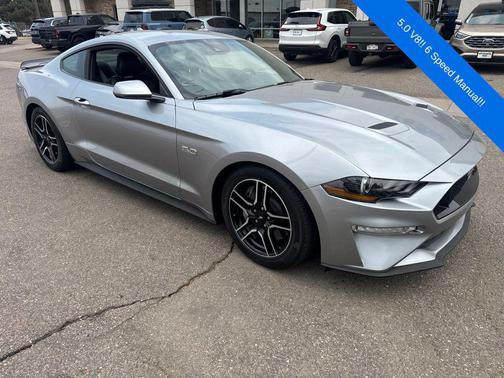 Silver Metallic 2021 Ford Mustang GT Premium