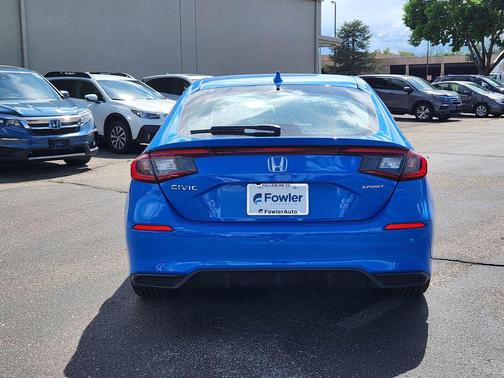 Blue Lagoon Pearl 2025 Honda Civic Sport