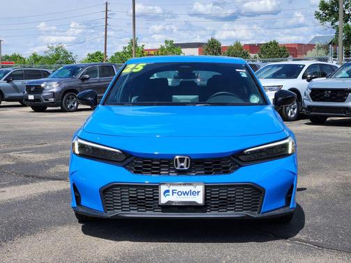 Blue Lagoon Pearl 2025 Honda Civic Sport