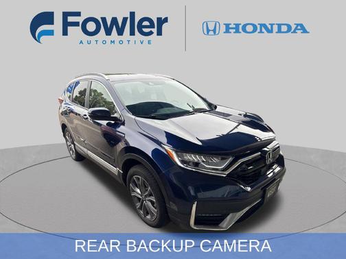 Obsidian Blue Pearl 2020 Honda CR-V Hybrid Touring
