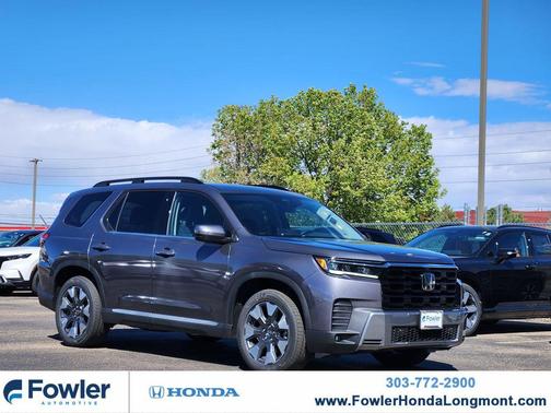 Modern Steel Metallic 2026 Honda Pilot Elite