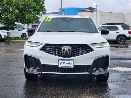 Platinum White Pearl 2025 Acura MDX A-SPEC