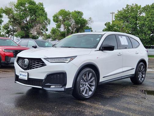 Platinum White Pearl 2025 Acura MDX A-SPEC