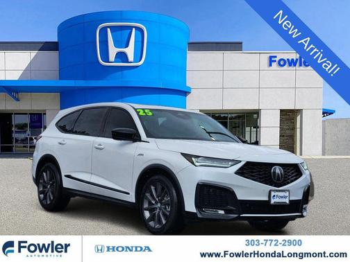 Platinum White Pearl 2025 Acura MDX A-SPEC