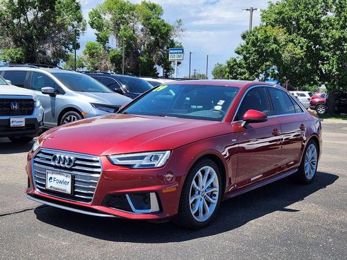 Matador Red Metallic 2019 Audi A4 2.0T Premium Plus