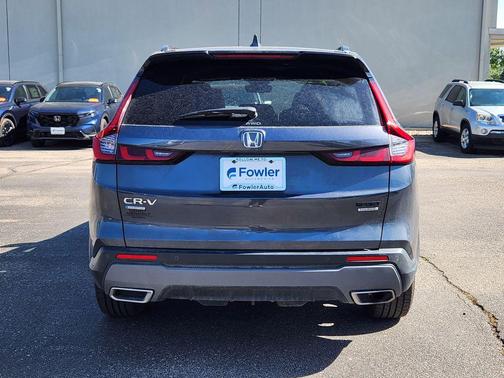 Gray 2025 Honda CR-V Hybrid Sport Touring AWD