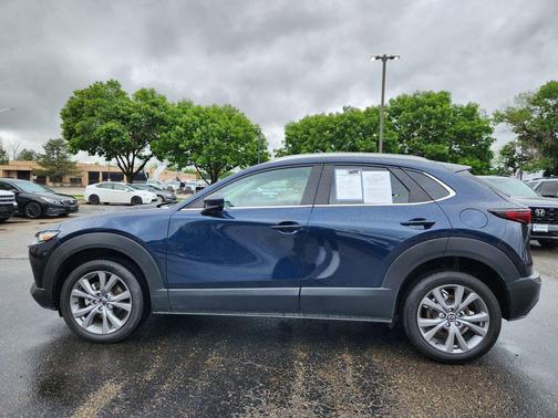 Deep Crystal Blue Mica 2023 Mazda CX-30 2.5 S Preferred Package