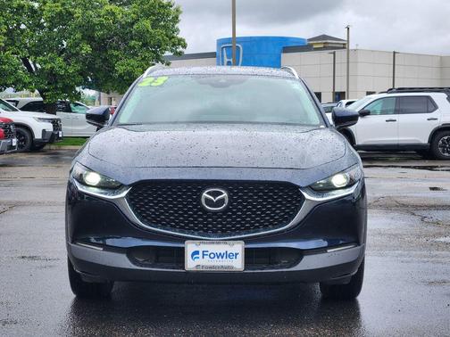 Deep Crystal Blue Mica 2023 Mazda CX-30 2.5 S Preferred Package